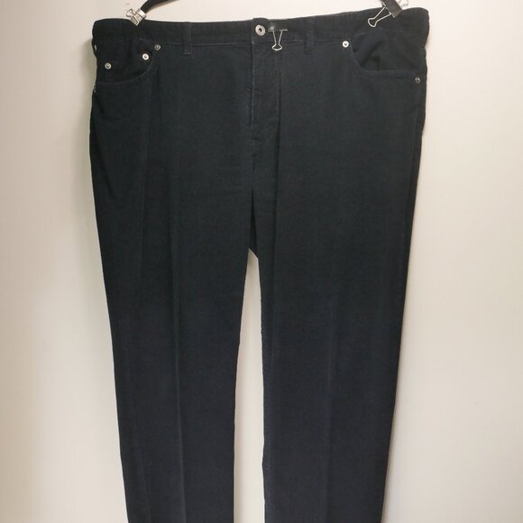 Black brown navy thin corduroy 42/30 - Picture 1 of 14